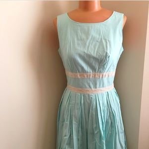 Convivial Pursuit Dress in Sky ~from ModCloth
